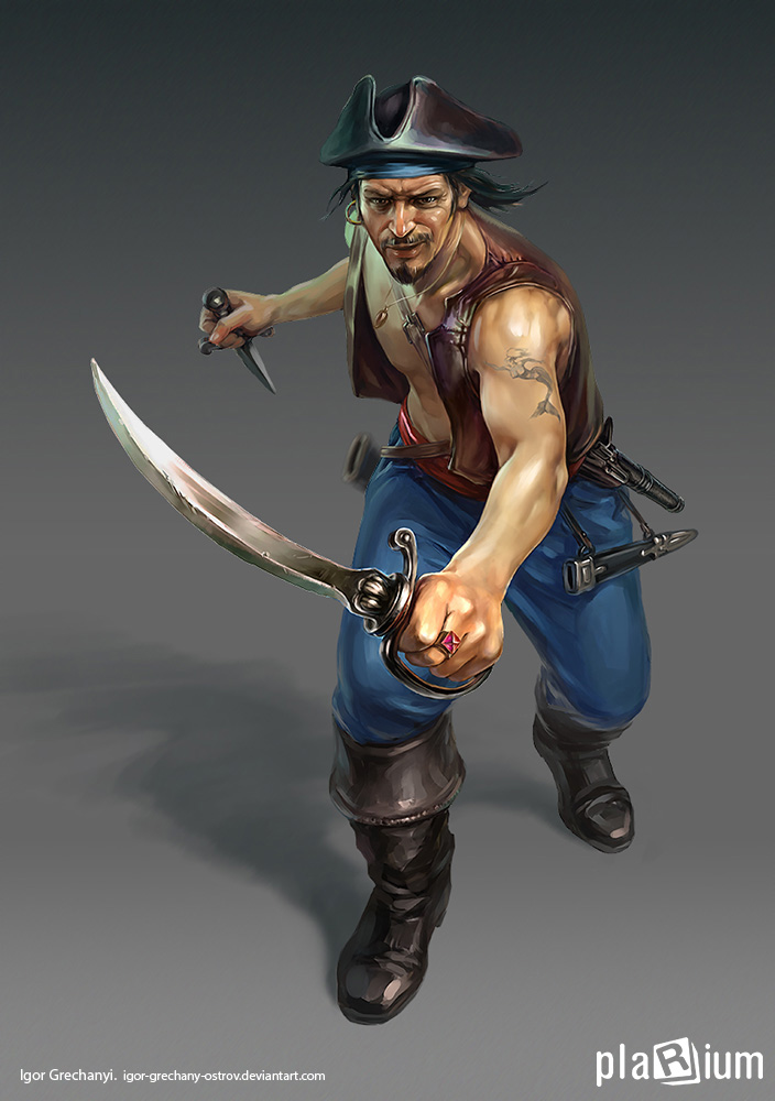 Pirate by Igor-Grechanyi on DeviantArt