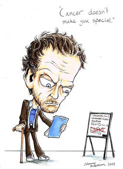 Dr. House Caricature