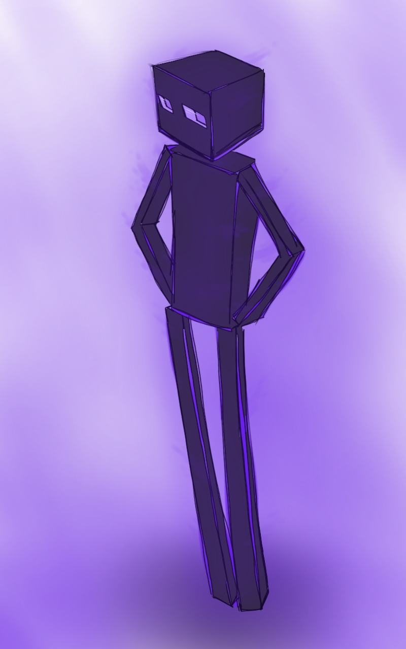 Cute Enderman In Shorts / Minecraft Skin by hunterk77 on DeviantArt