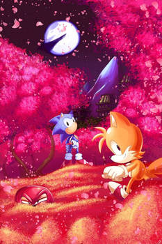 Sonic Gaiden concept poster 