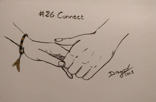 Inktober2021 #26 - Connect