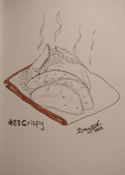 Inktober2021 #28 - Crispy