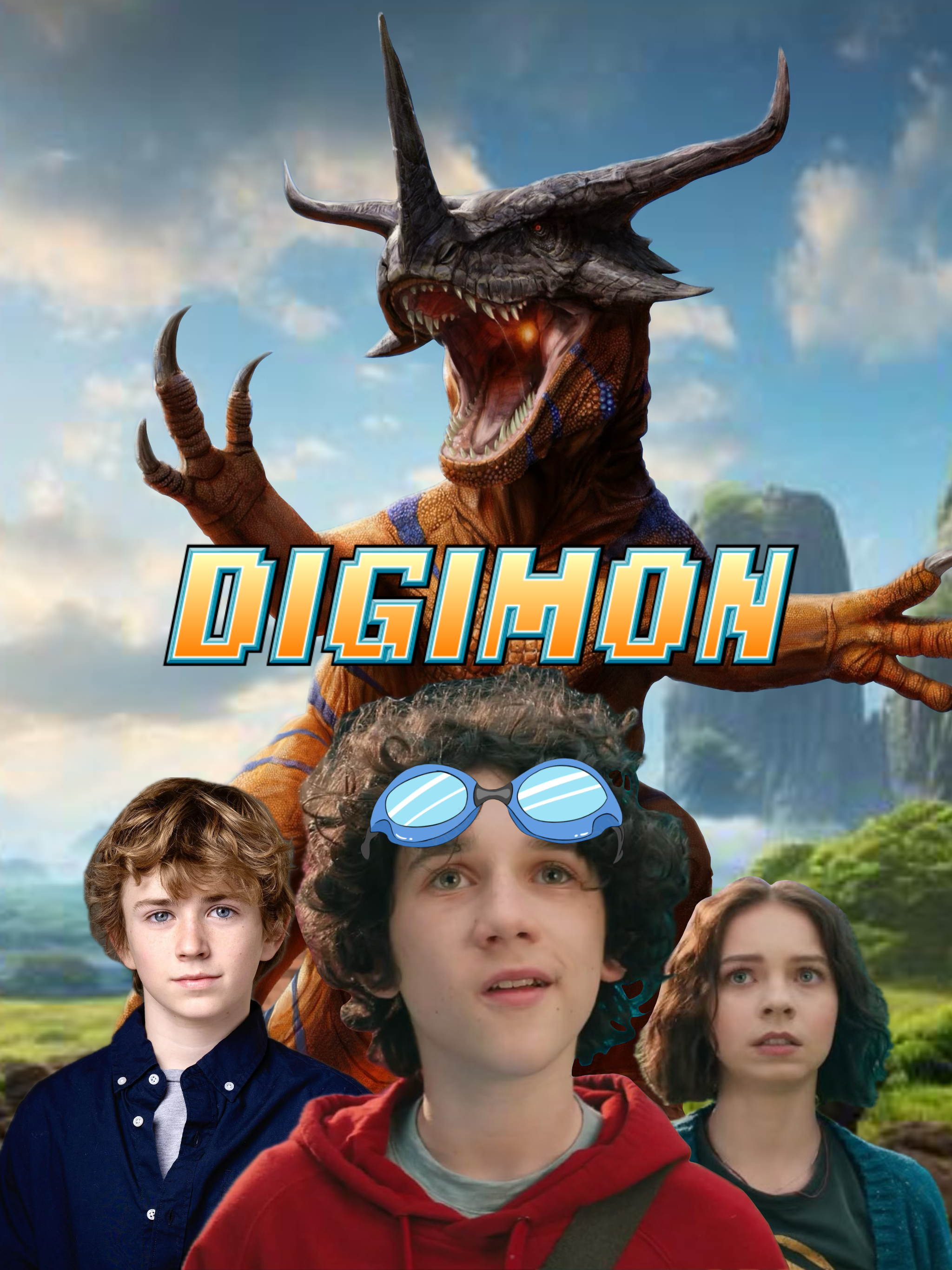DIGIMON LIVE ACTION POSTER By Dan200129 On DeviantArt digimon-live-action-poster-by-dan200129-on-deviantart