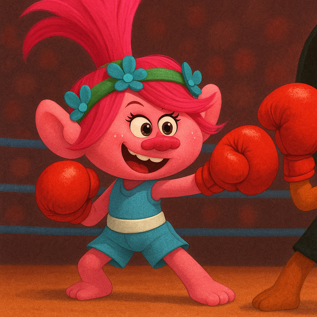 Poppy Boxeuse Trolls POPPY Boxing by Dan200129 on DeviantArt