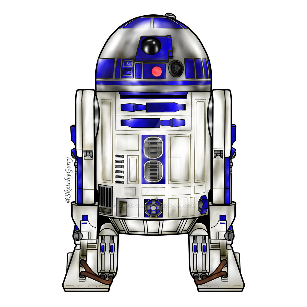 Cartoon R2ds R2-D2 - Star Wars by sketchygerry on DeviantArt