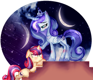 Luna and Moondancer|MLP AU