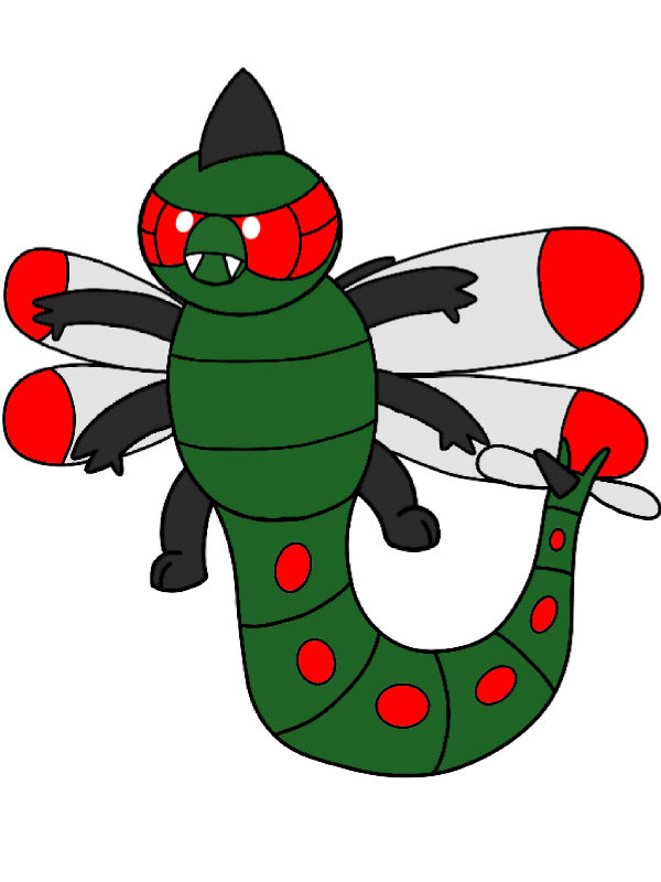 Yanmega by WoodKnapp94 on DeviantArt