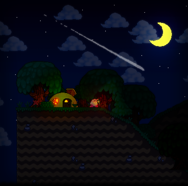 Night in Mushroom Hill