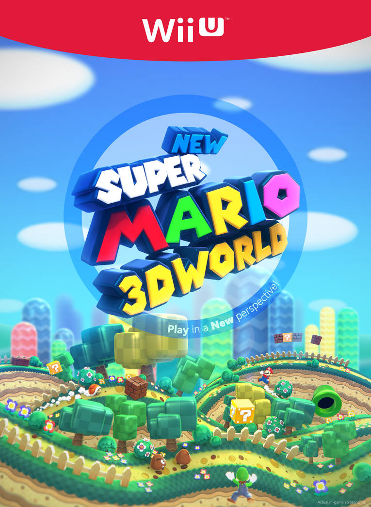 New Super Mario 3D World Promotional Poster!!! by CoolAsEiz on DeviantArt