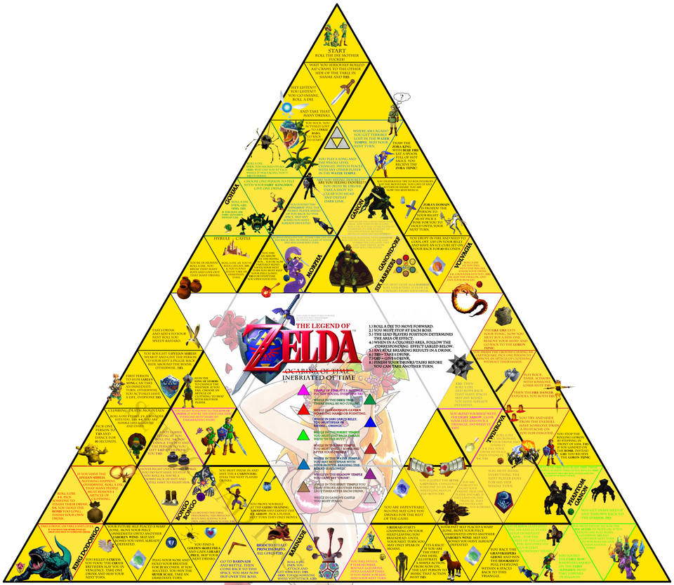 Zelda Drinking Board Game By Smsmoore On DeviantArt