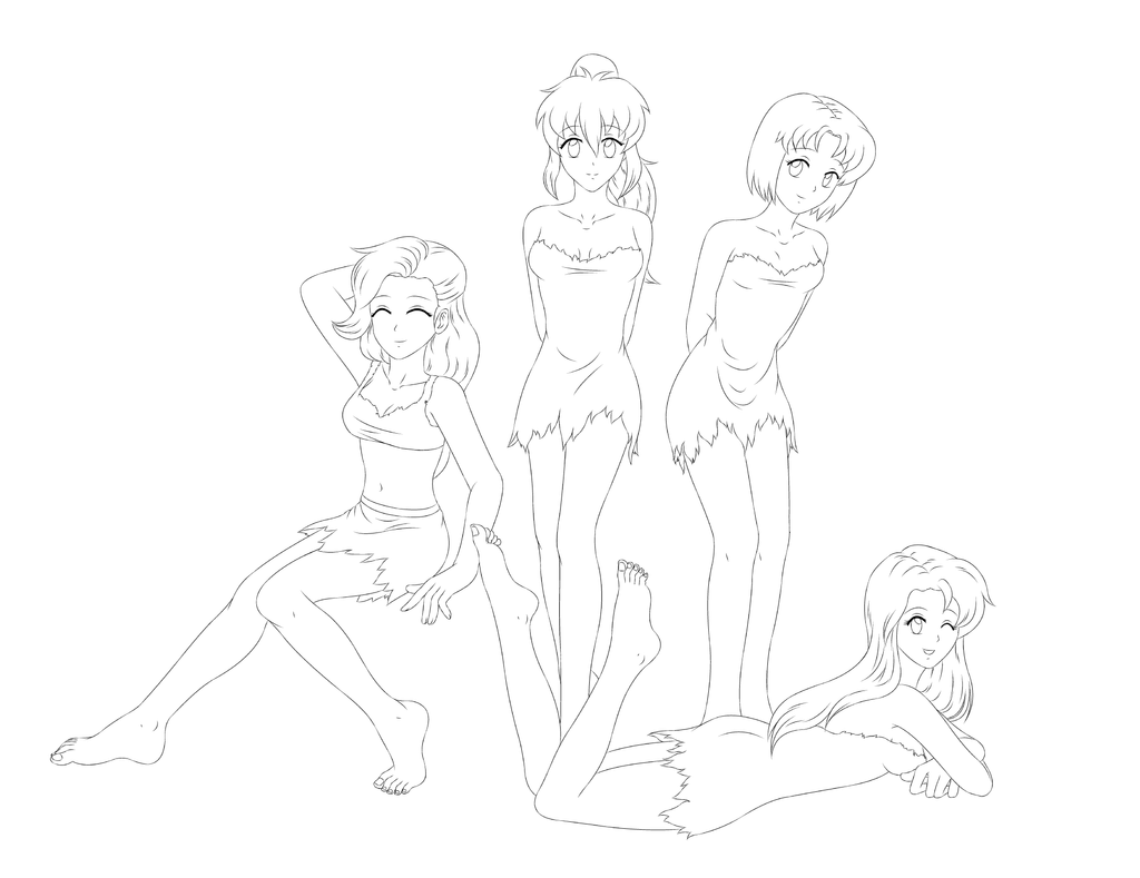 Cavegirls (outline)