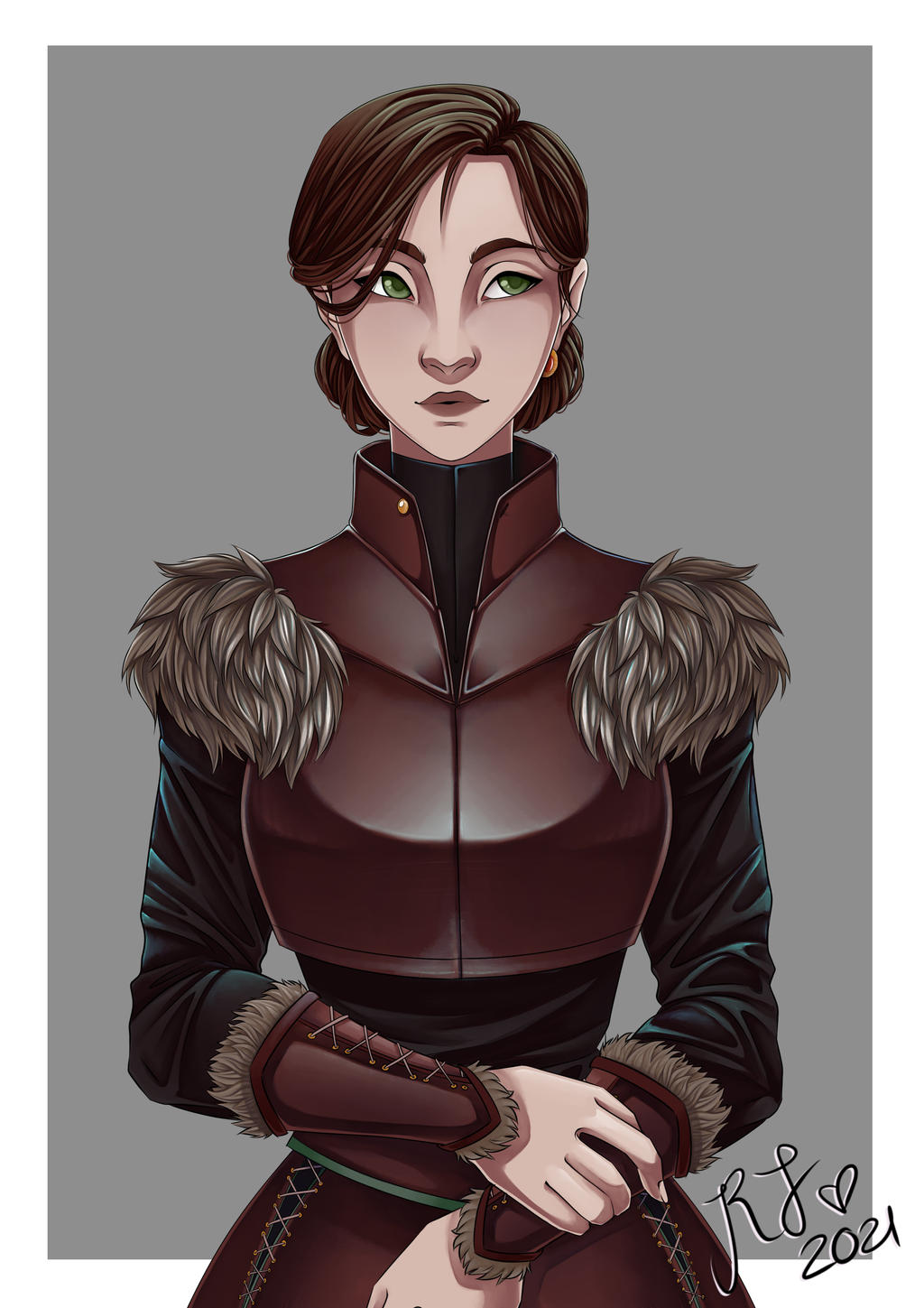 Adalyne Theirin Completed Commission by TheElfsCauldron on DeviantArt