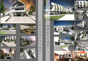 Collective housing 3D by Cristian-Lascu-VSSH