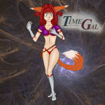 Navidia the Time Gal by OddworldianPrincess