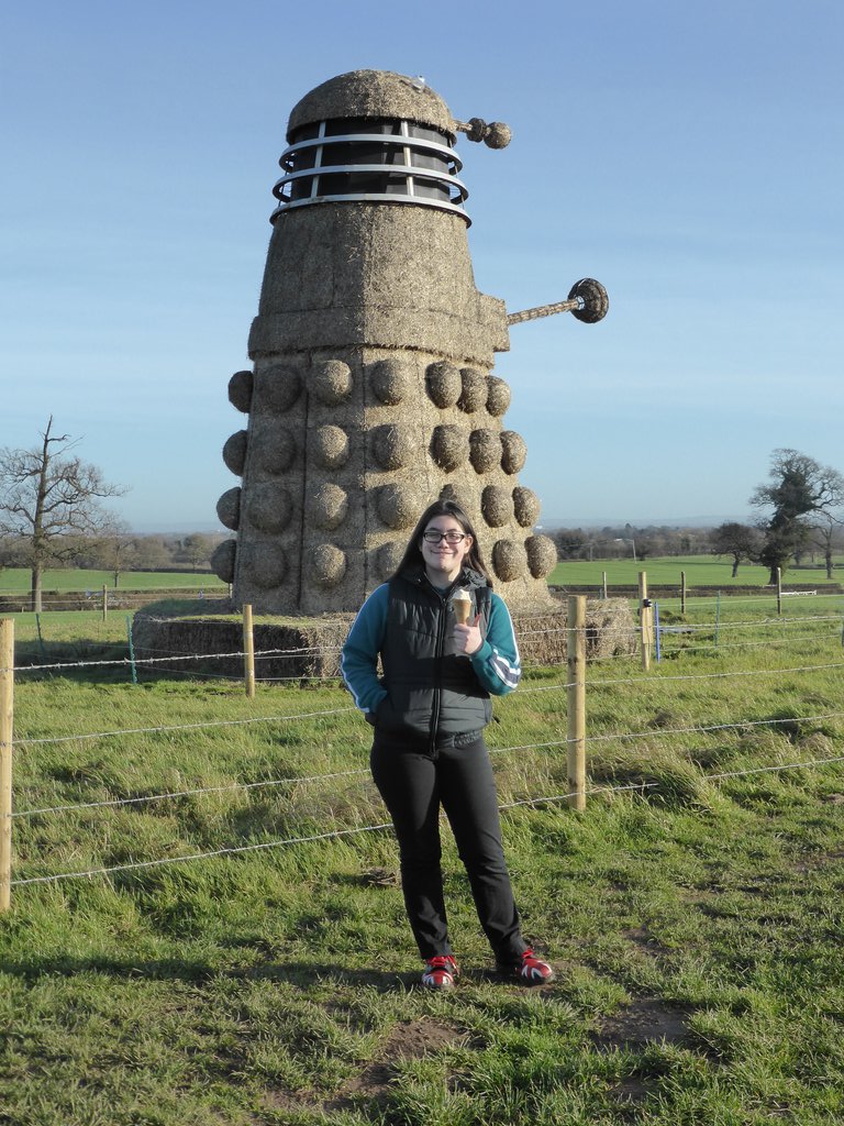 Straw Dalek (2)