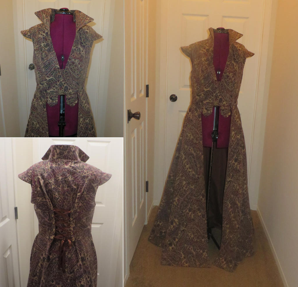 Overcoat for steampunk/ren faire