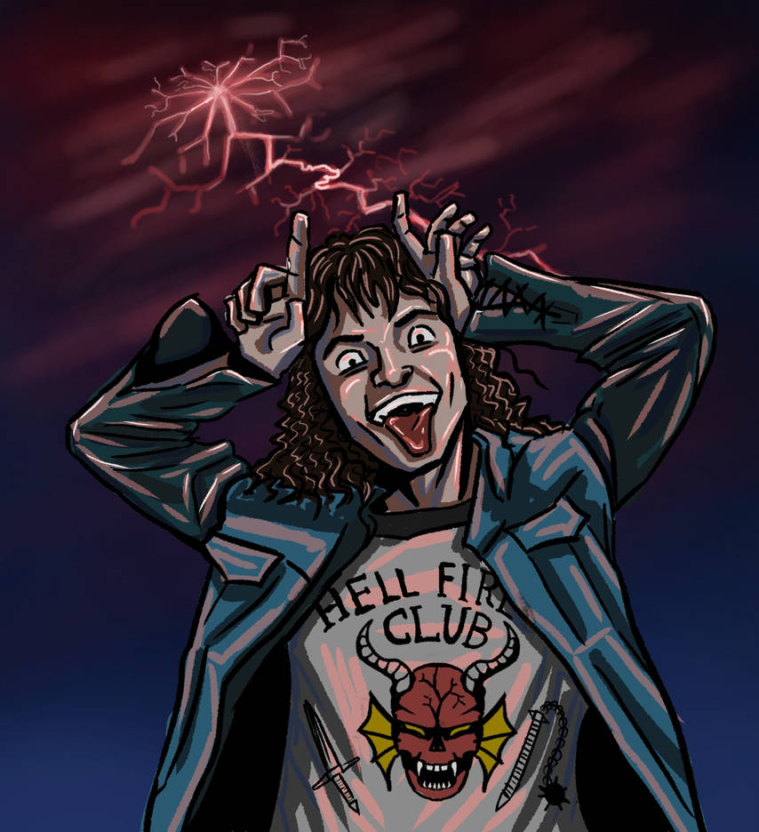 Eddie Strager Things fanmade by SesedeArtes on DeviantArt