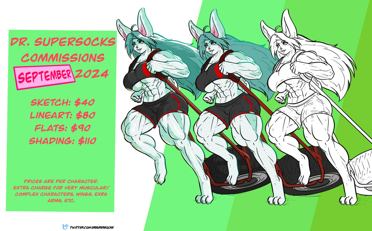 September202 Deviantart September Commissions by DrSupersocks on DeviantArt