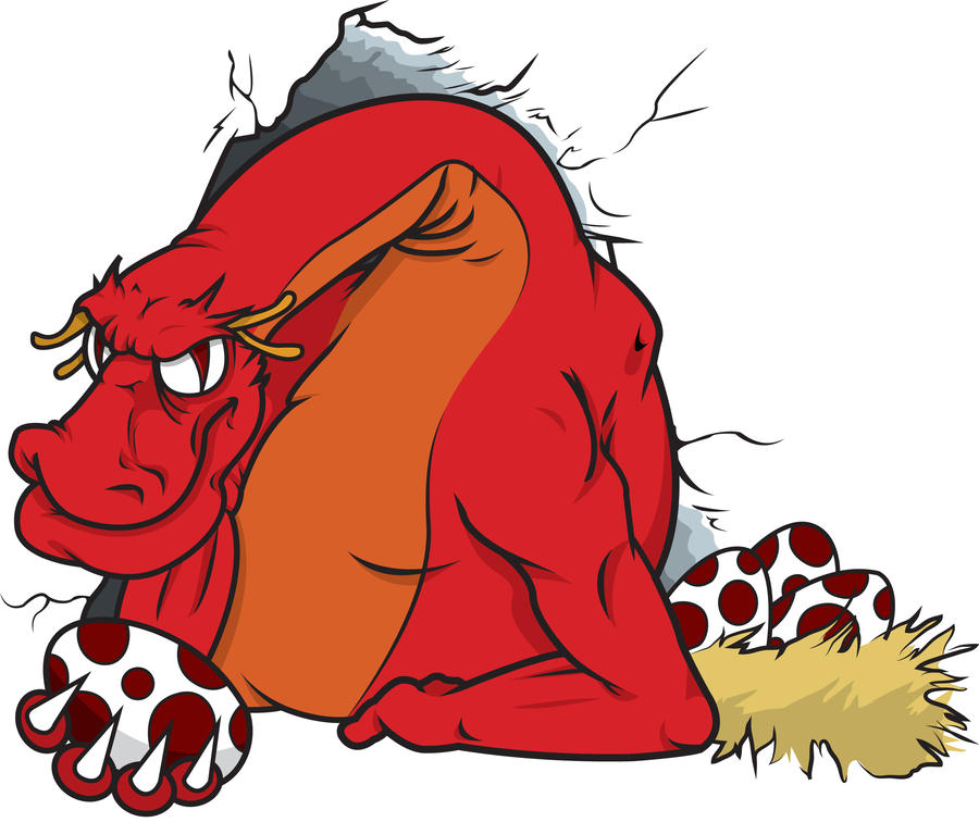 Fat Red Ragon Fat Red Dragon by ChrisOConnor on DeviantArt