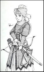 Lady Ahu the Mameluk Warrior