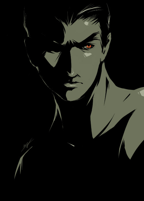 Kazuya Mishima Scrap II by LMJWorks