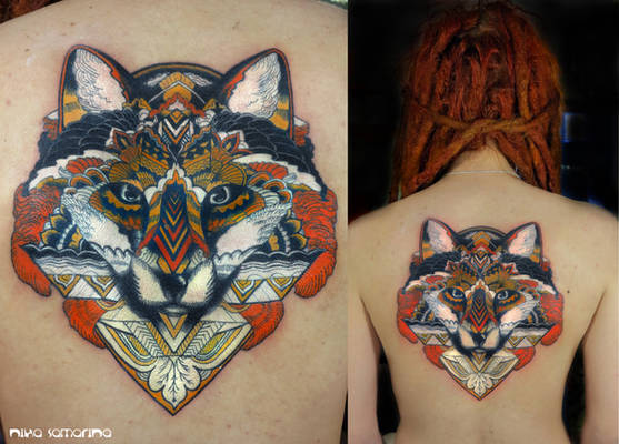 fox tattoo