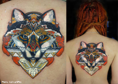 fox tattoo