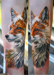 fox tattoo