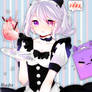 Mastermind ( Elsword ) in Maid outfit