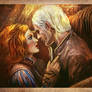 Geralt and Triss in Kaer Morhen