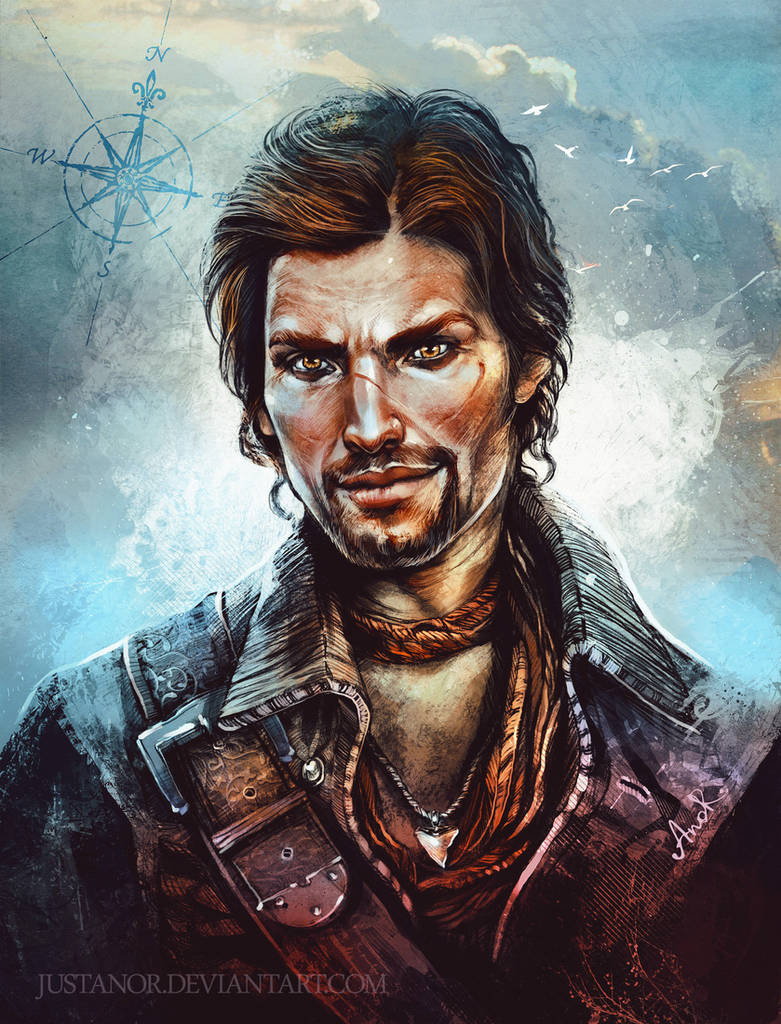 Captain Ry (commission) by JustAnoR on DeviantArt