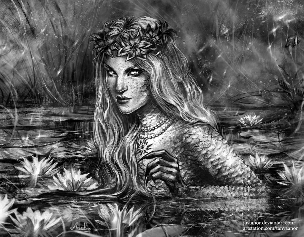 The Water Nymph by JustAnoR