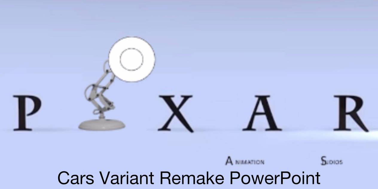 Pixar Animation Studios Cars Variant In PowerPoint by robinw1826 on