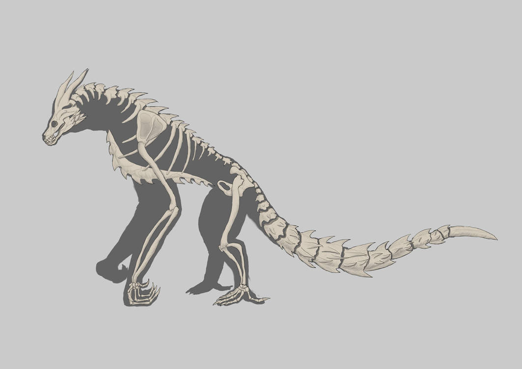 Ceranok skleton by ShadowTheDragonoid on DeviantArt