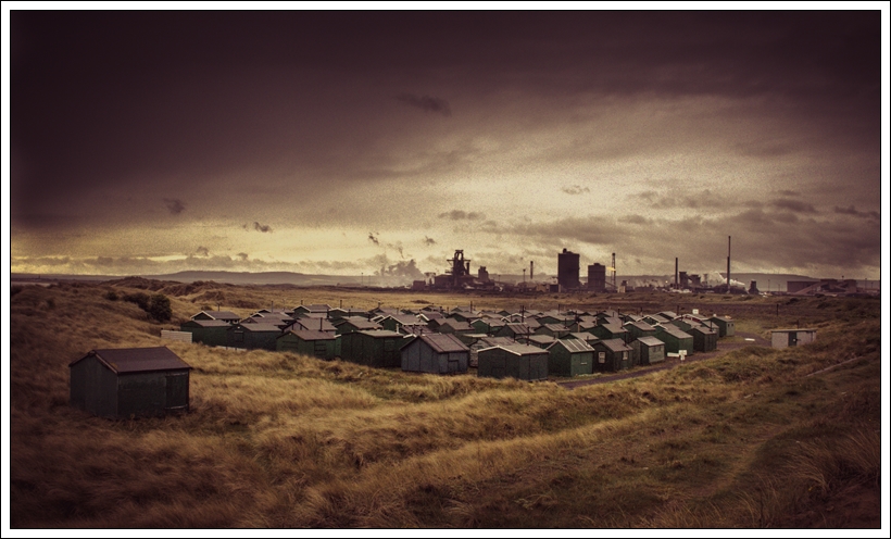 Grim North - Redcar fishing huts