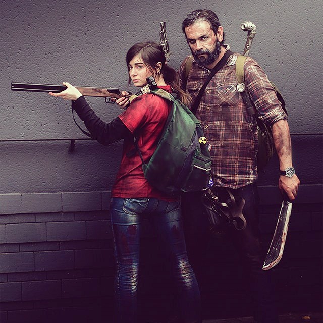 Replying to @𝕸𝖊𝖗𝖗𝖞 Done! #cosplay #thelastofus #thelastofus2 #jo