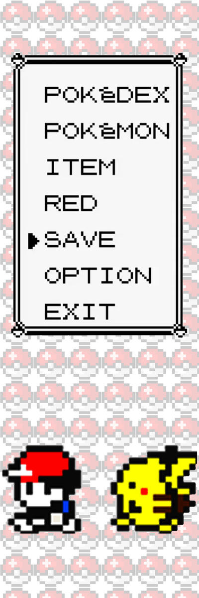 Pokemon Save Bookmark by KayyDoll on DeviantArt