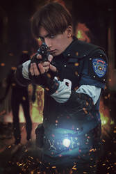 Leon S. Kennedy from Resident Evil: DC # 3
