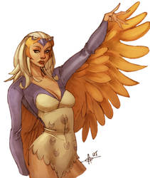 Sorceress Coloured by kuewa