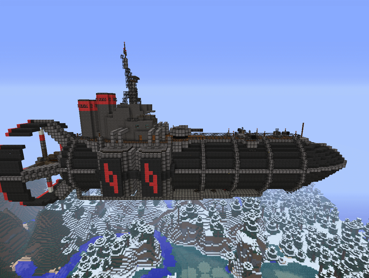 Minecraft Wip Zeppelin By Squidempire On Deviantart Minecraft Wip Zeppelin By Squidempire On Deviantart
