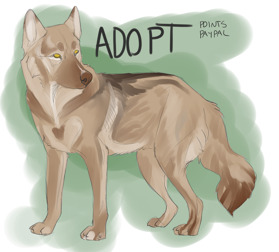 Wolf Adopt by bleuzye on DeviantArt