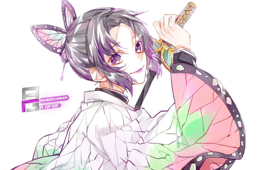 Shinobu Rant Layout Design Shinobu render by Aligfx136 on DeviantArt