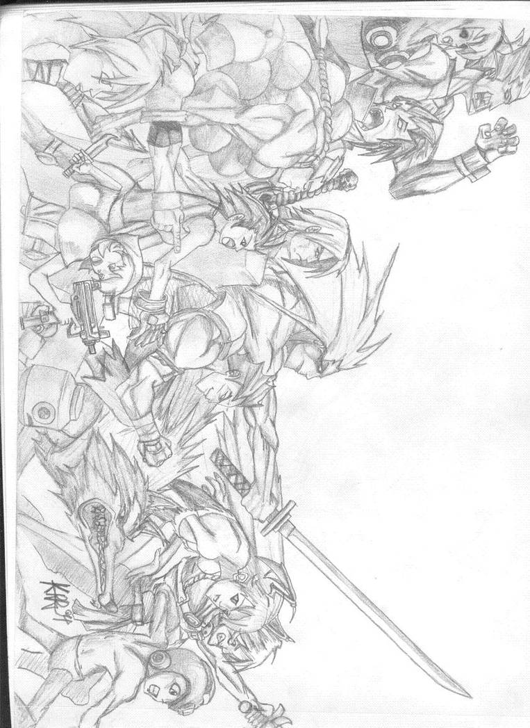 Capcom Coloring Drawing capcom by aXswitchbladeXformal on DeviantArt