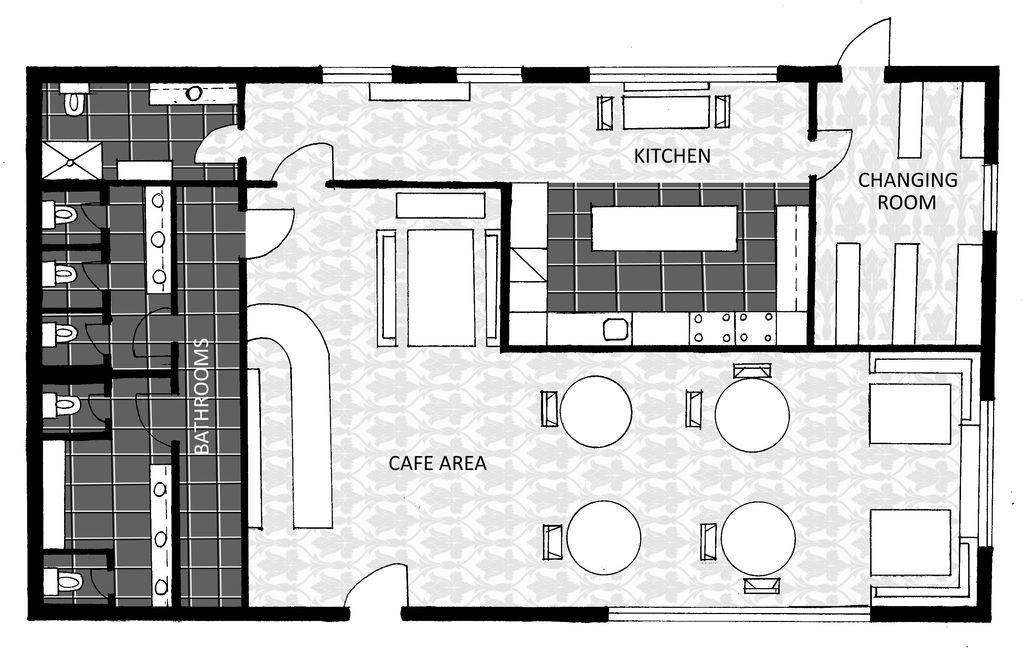 Maid Cafe Map Plan by TeddyAndAntlers on DeviantArt