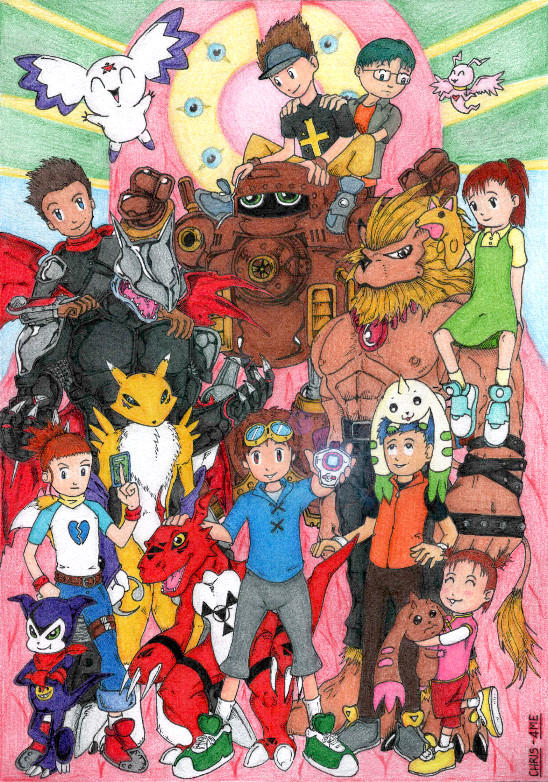 Evolution Digimon Tamers by Willian92 on DeviantArt