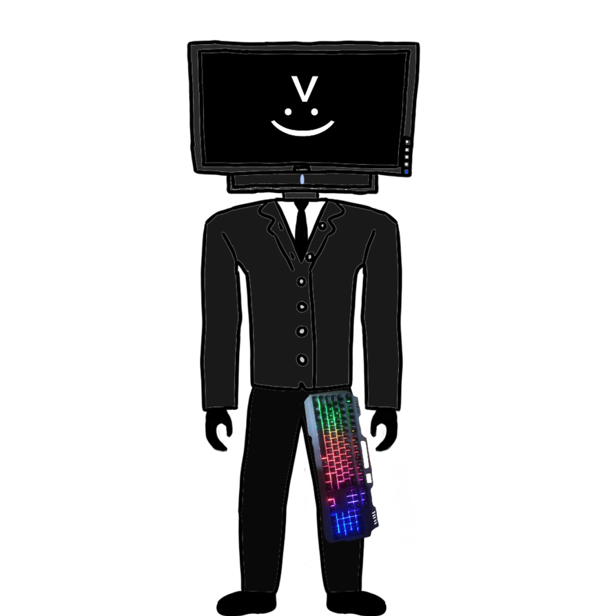 Computer. Man Sh Ascirus the evil computerman by badgersyt on DeviantArt