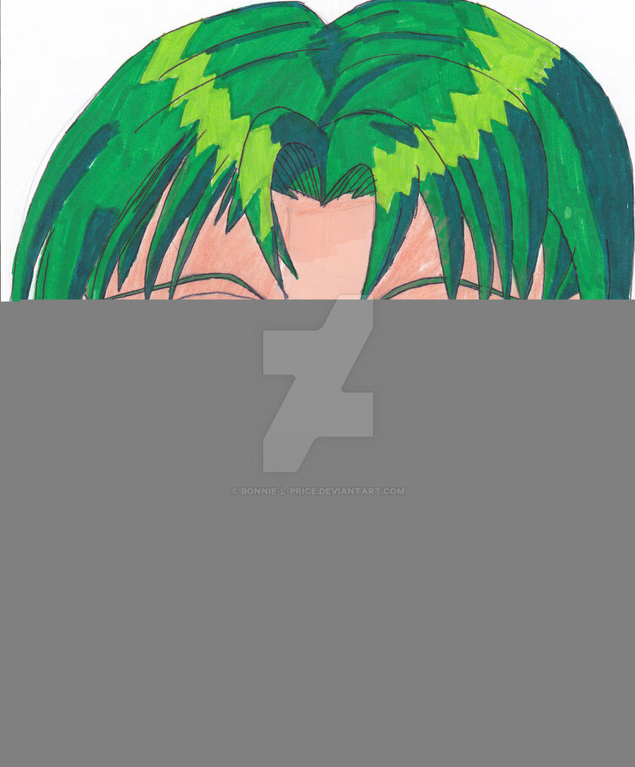 Green Haired Girl