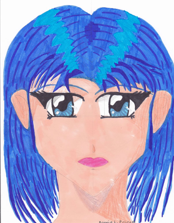 Blue Haired Girl