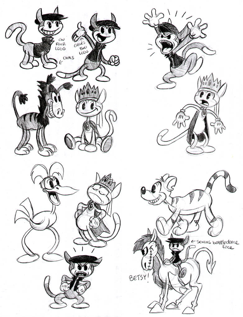 RUBBER HOSE KADS by Kadventures on DeviantArt