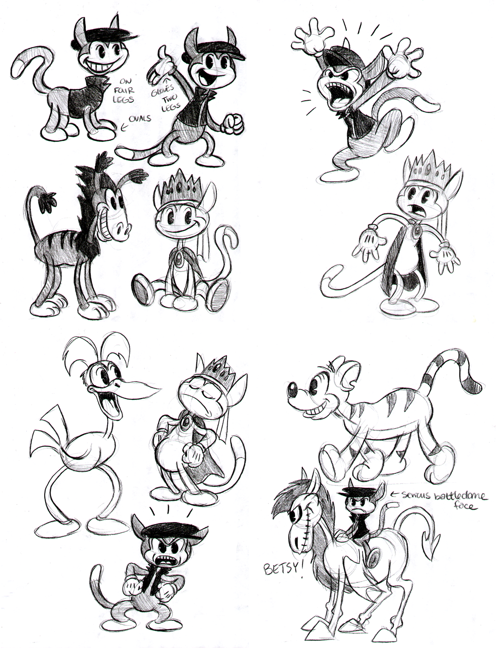 Character model sheet Character design Cartoon animals. 